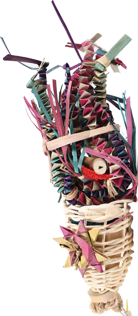 Happy Beaks Squiddy Bird Toy