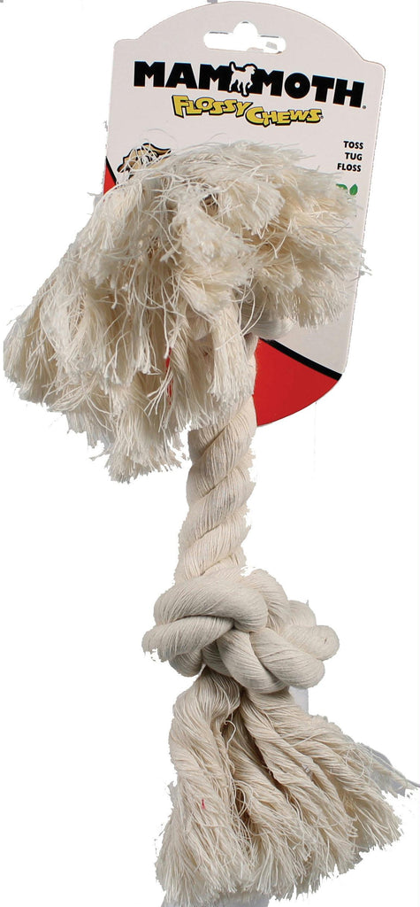 Flossy Chews Cotton Rope Bone Dog Toy