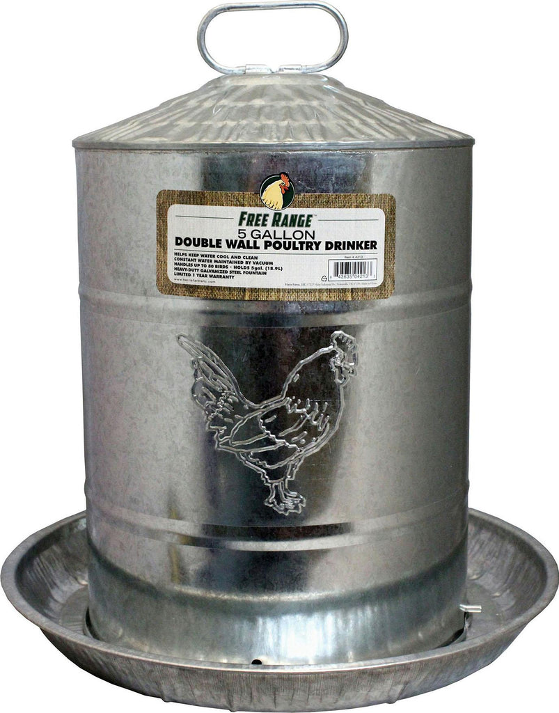 Galvanized Double Wall Drinker