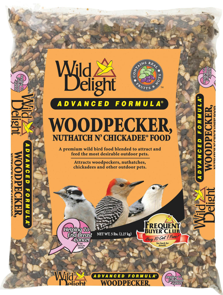 Wild Delight Woodpecker Nuthatch N Chickadee Food