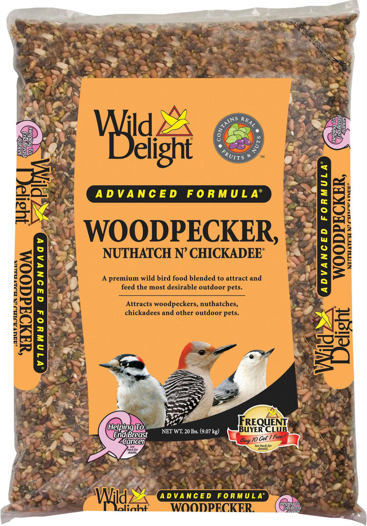 Wild Delight Woodpecker Nuthatch N Chickadee Food