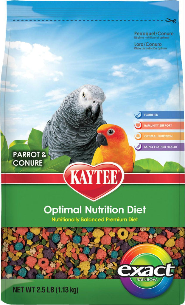 Exact Rainbow Parrot & Conure Food