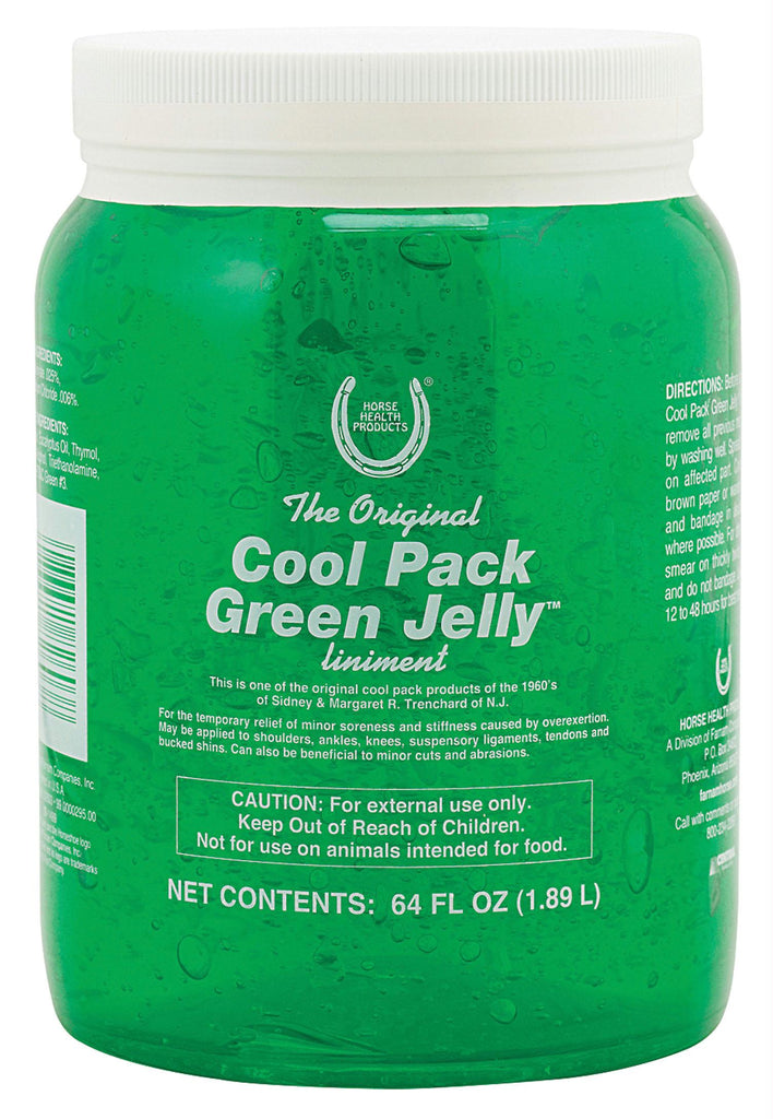Cool Pk Green Jelly Liniment For Horses