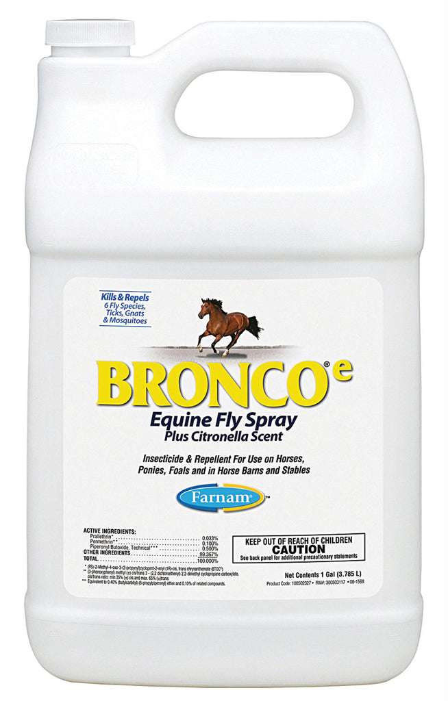 Bronco E Equine Fly Spray Plus Citronella Scent