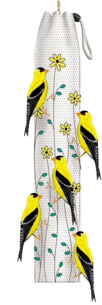 Floral Thistle Sak Finch Feeder