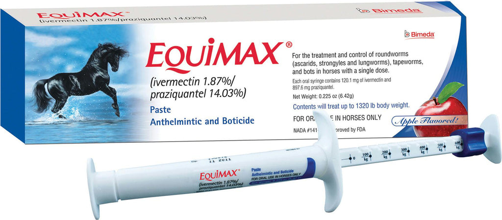 Equimax Dewormer Paste For Horses