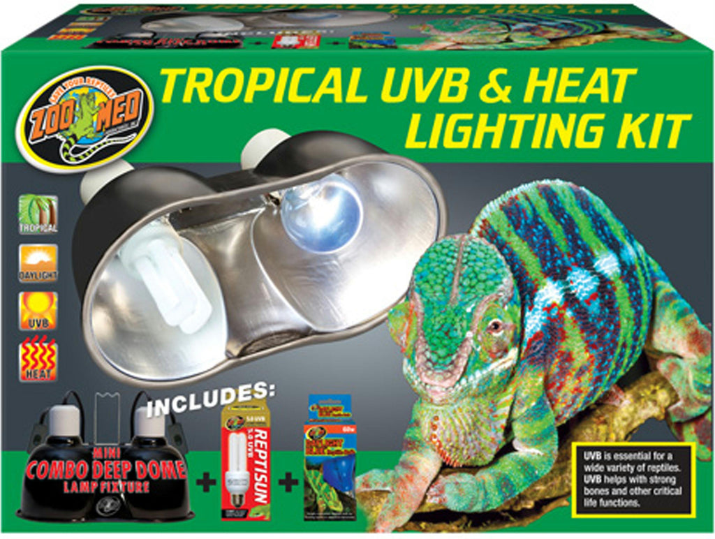 Tropical Uvb And Heat Lighting Kit