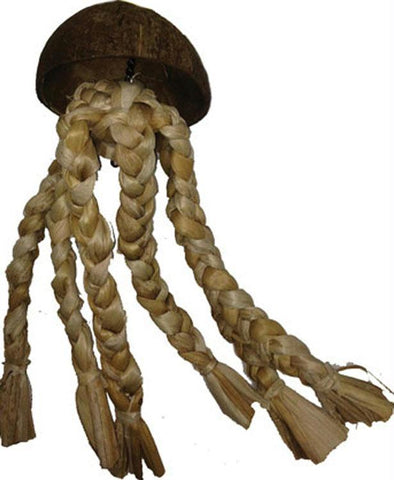 Java Wood Jelly Fish Bird Toy