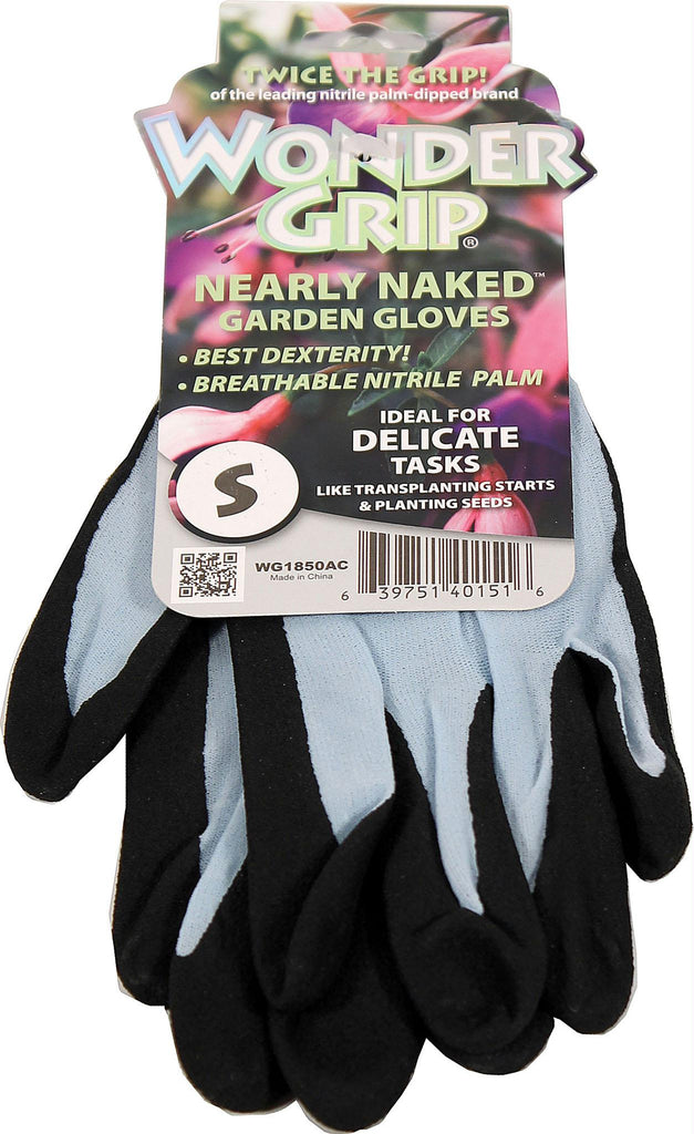 Wonder Grip Nearly Naked Garden Gloves