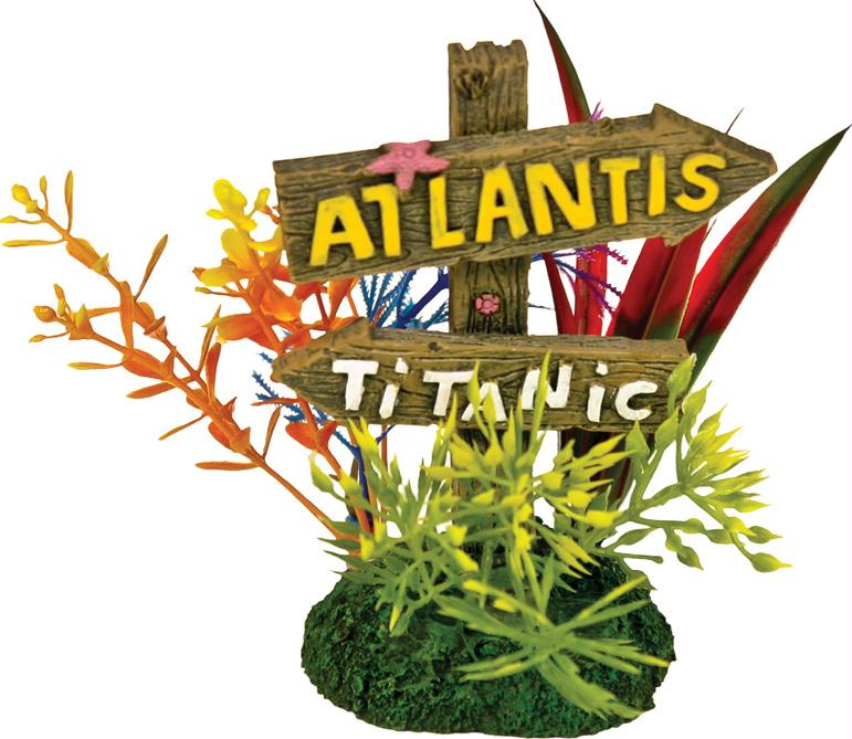 Exotic Environments Atlantis And Titanic Sign