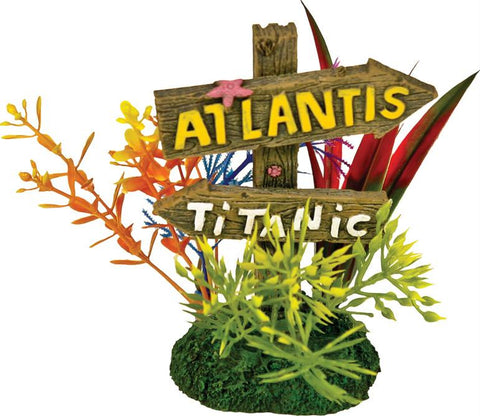 Exotic Environments Atlantis And Titanic Sign