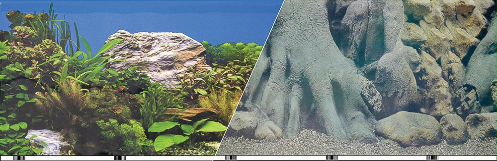 Double-sided Tree Trunk-freshwater Background
