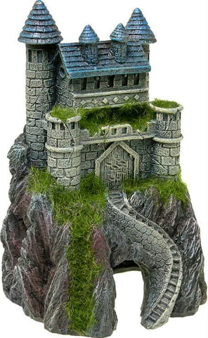 Mountain Top Castle With Moss