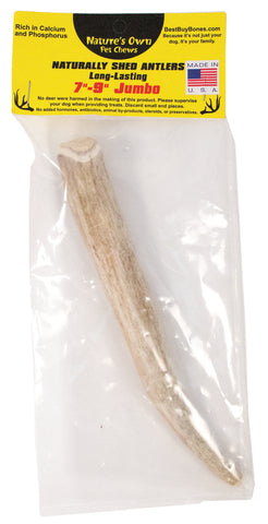 Nature's Own Naturally Shed Elk Antler Dog Chew