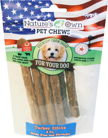 Usa Turkey Sticks Natural Chew Treats