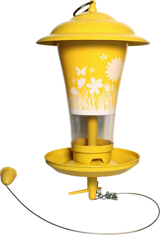 Floral Decorative Mixed Seed Feeder