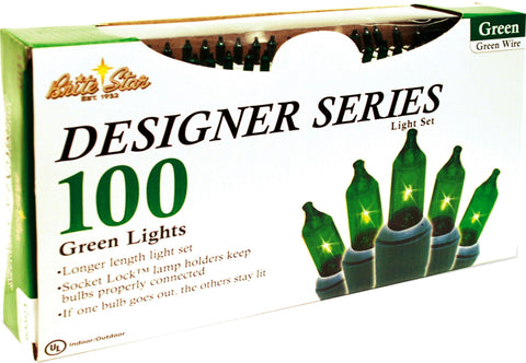 Designer Series Light Set Green Wire