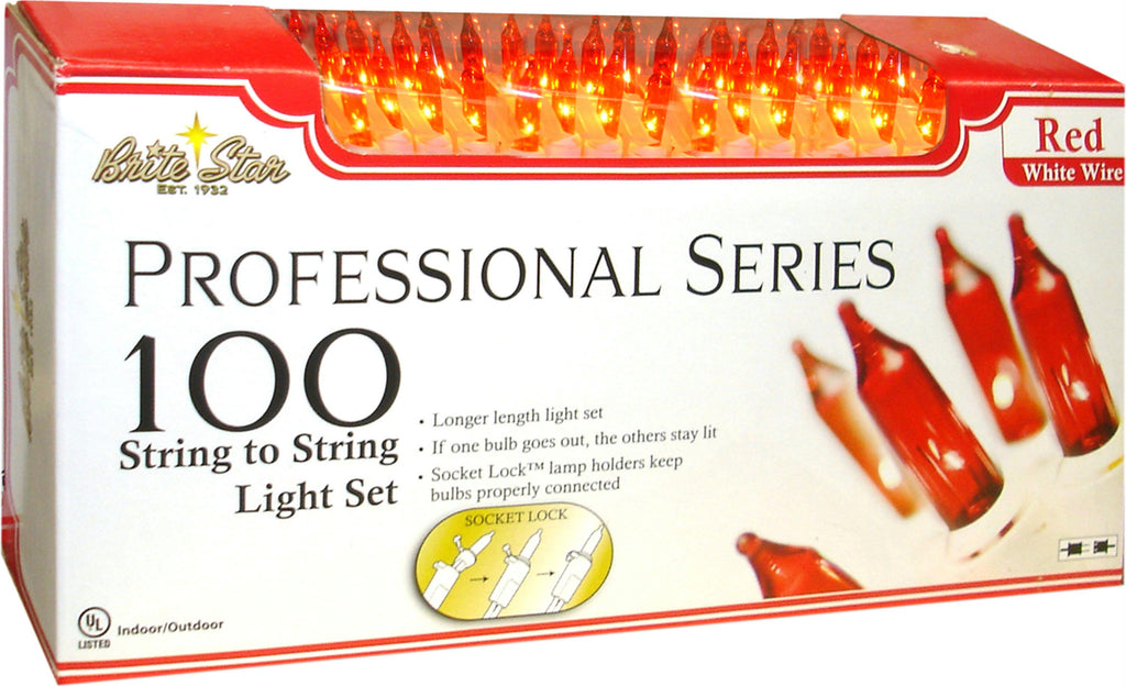 Professional Series Mini Light Set White Wire