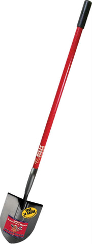 Long Handle Round Point Shovel Fiberglass Handle