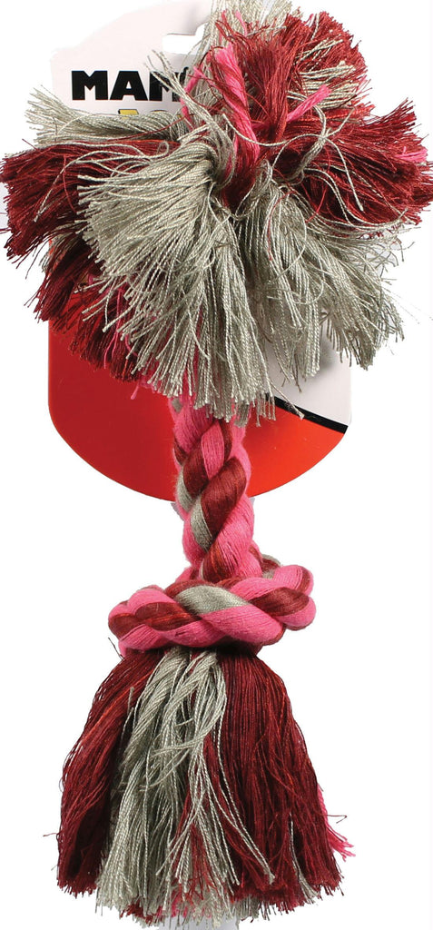 Flossy Chews Color Rope Bone Dog Toy