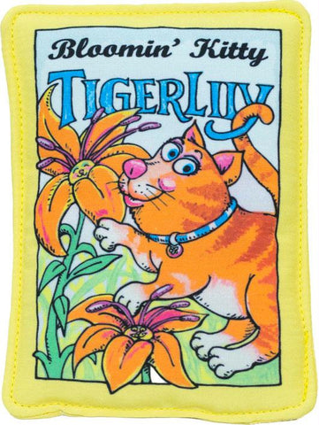 Bloomin' Kitty Tiger Lily Seed Packet Cat Toy