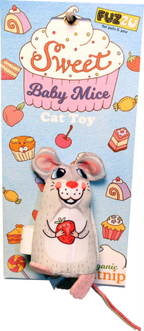 Sweet Baby Mice Sweetie Mouse Cat Toy