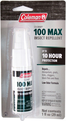 Coleman 100% Deet Insect Repellent Spray Pump