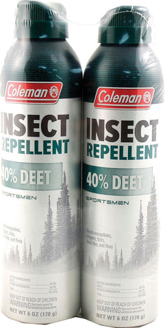 Coleman 40% Deet Sportsmen Insect Repellent