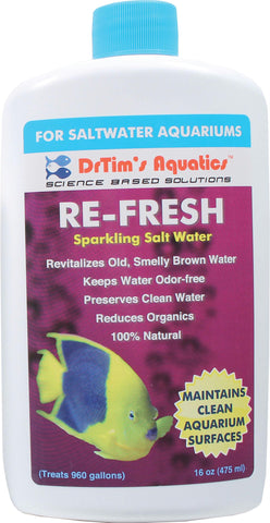 Re-fresh Saltwater Aquarium Solution