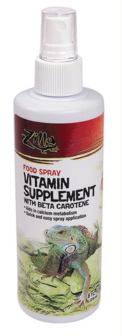 Vitamin Supplement With Beta Carotene Food Spray