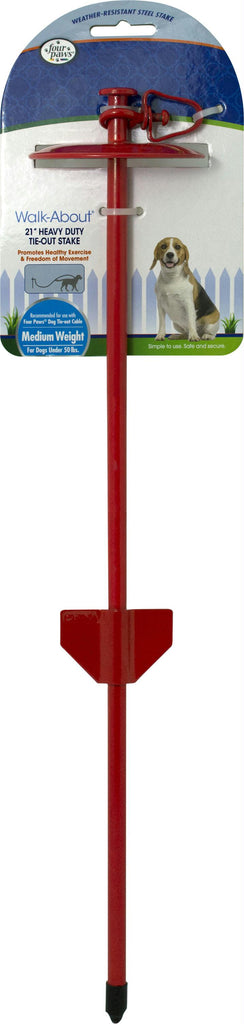 Four Paws Roam-about Tie-out Stake
