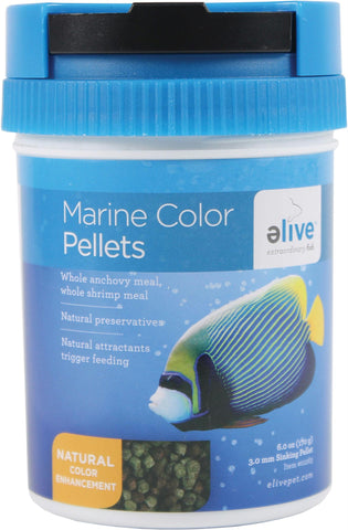 Marine Color Pellets