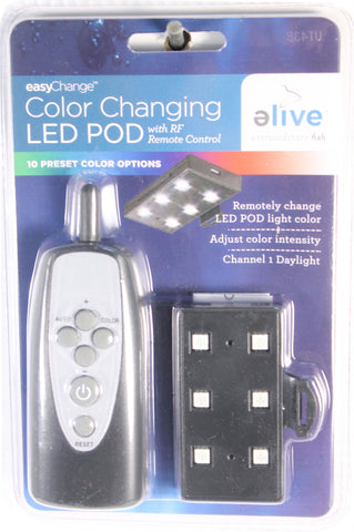 Color Changing Led Light Pod With Remote