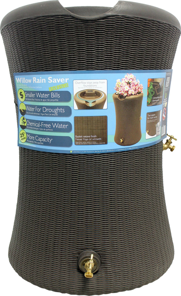 Impressions Willow Rain Barrel