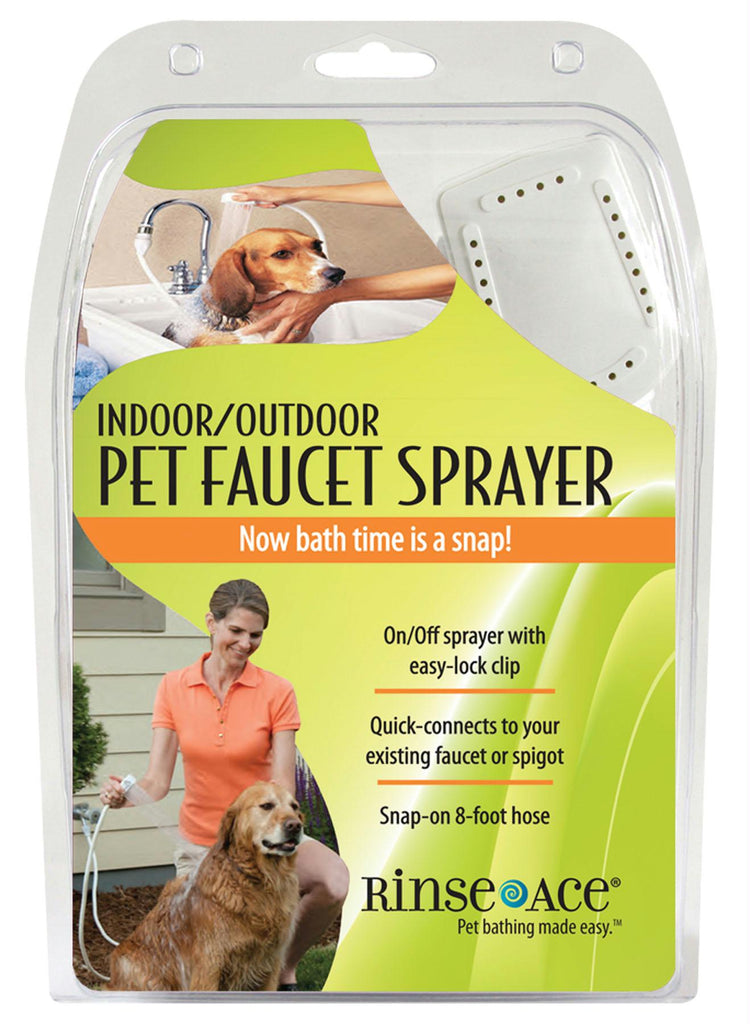 Rinse Ace Indoor-outdoor Pet Faucet Sprayer