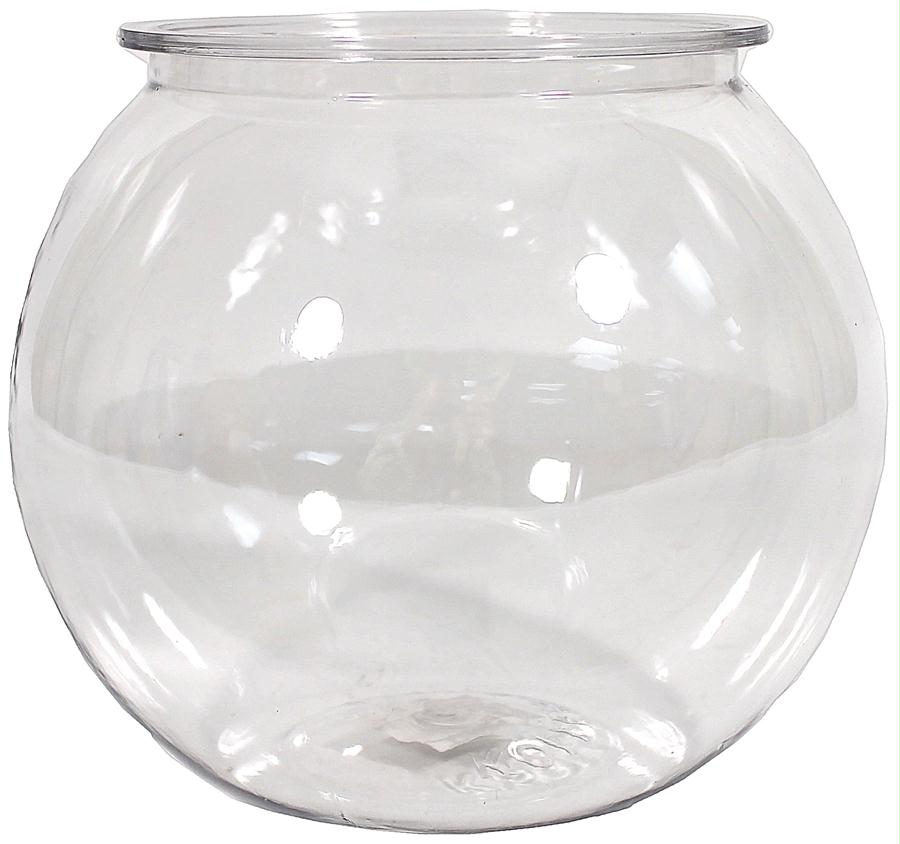 Aqua Accents Round Plastic Bowl