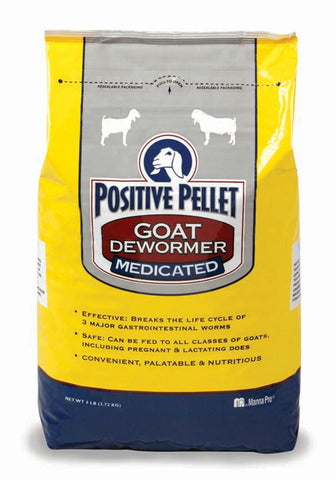 Positive Pellet Medicated Goat Dewormer