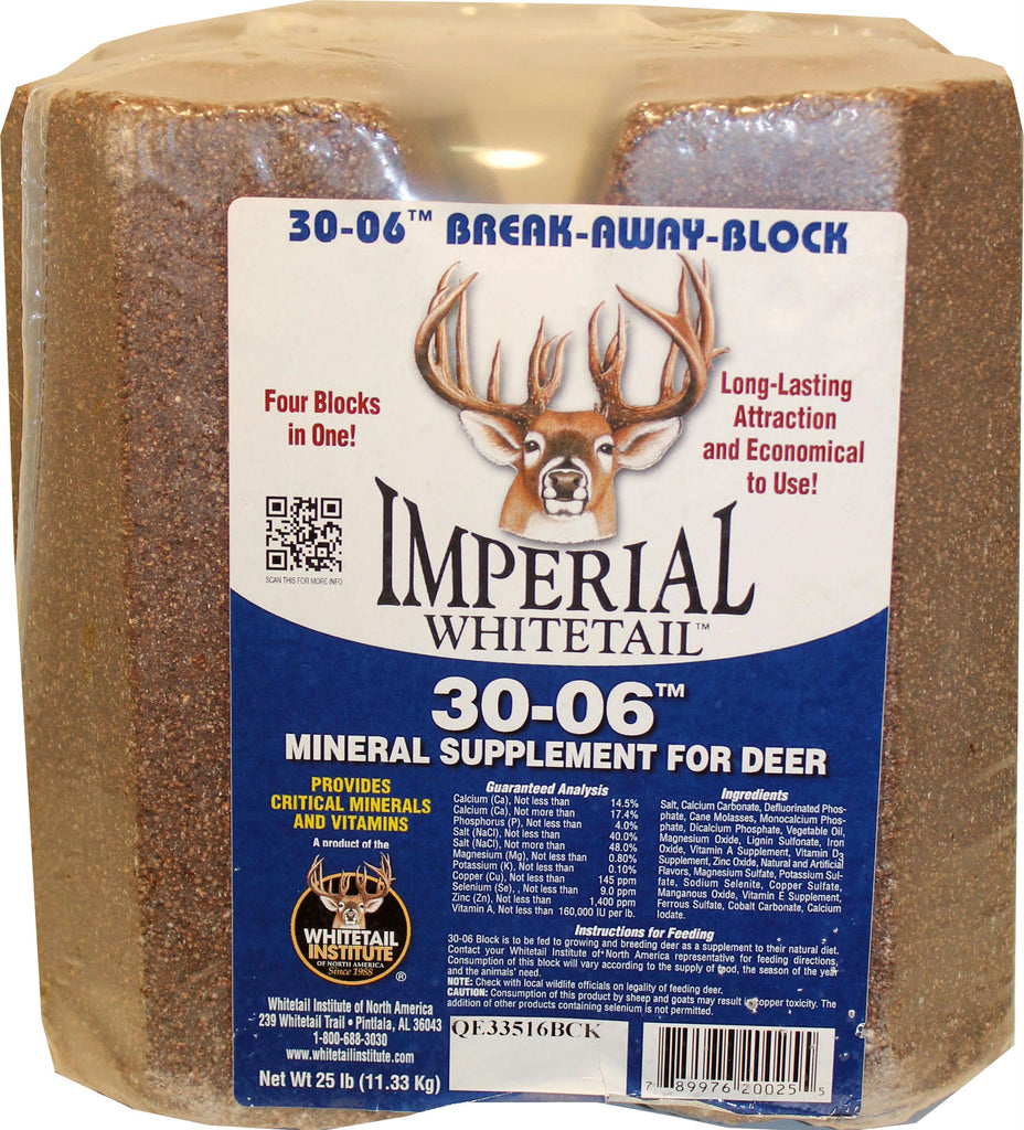 Imperial Whitetail 30-06 Mineral Block