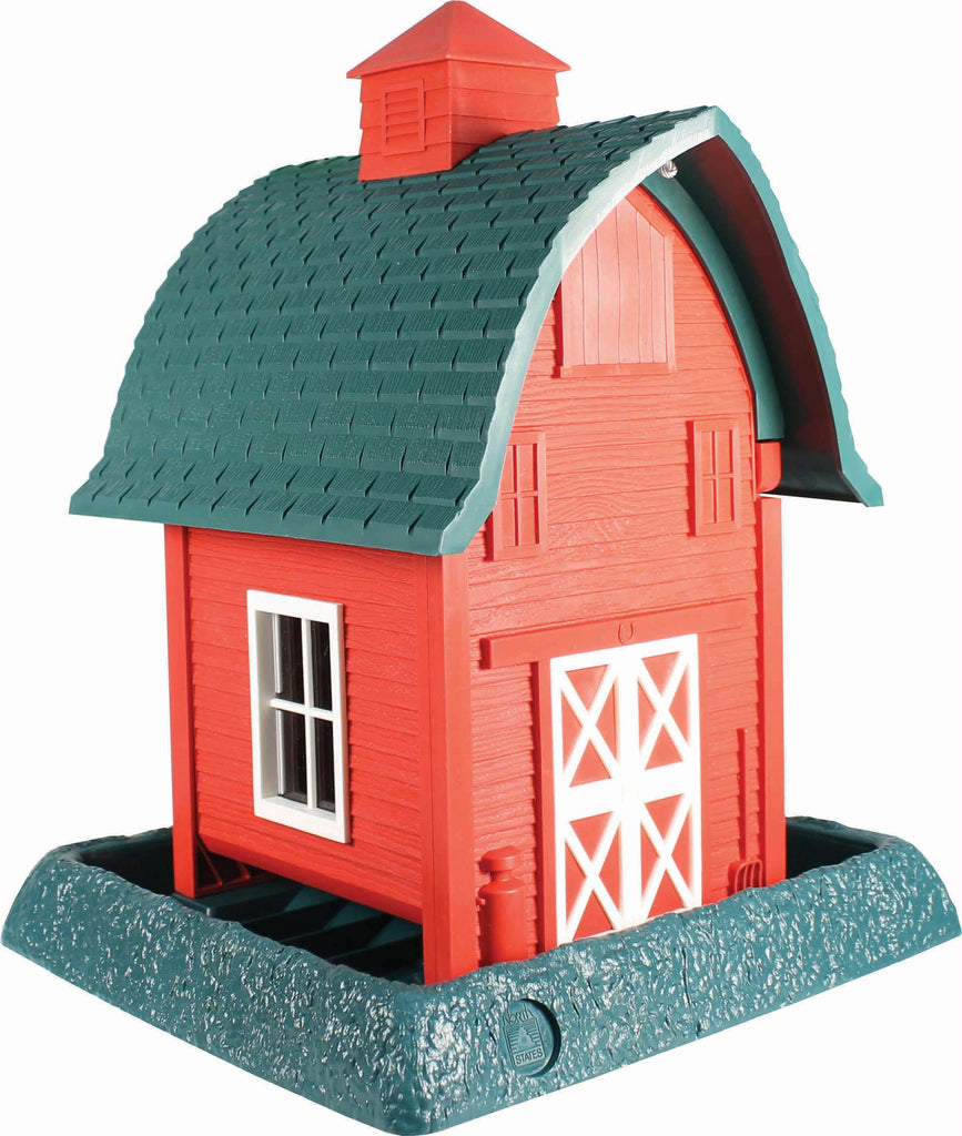 Village Collection Barn Bird Feeder