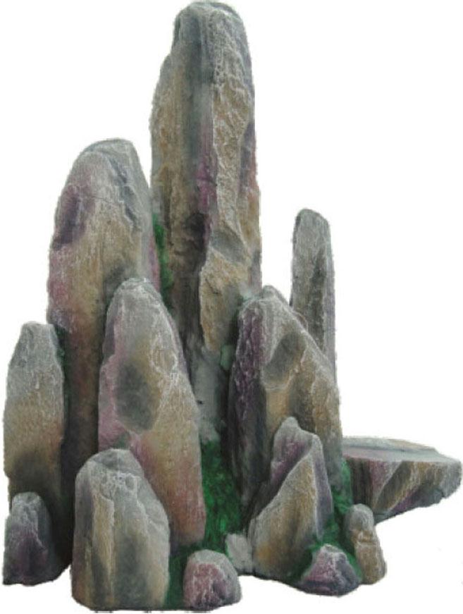 Stone Granite With Plant