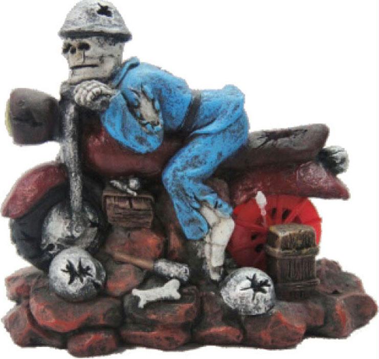 Underwater Motorcycle Skull
