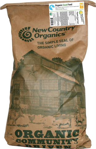 Certified Organic Soy-free Goat Feed