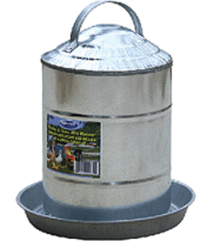 Galvanized Poultry Fountain