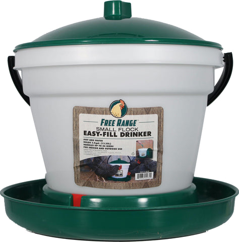 Free Range Ez Fill Plastic Poultry Waterer