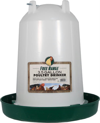 Free Range Plastic Poultry Waterer