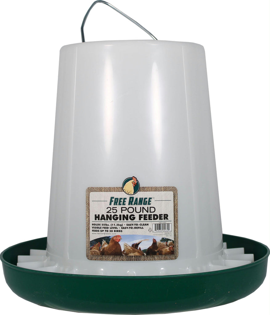 Free Range Plastic Hanging Poultry Feeder