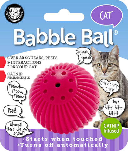 Babble Ball With Catnip