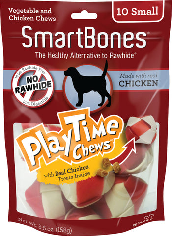 Smartbones Playtime Chews With Real Chicken Treats