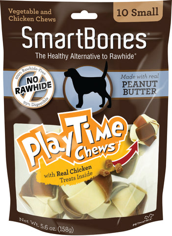 Smartbones Playtime Chews With Real Chicken Treats