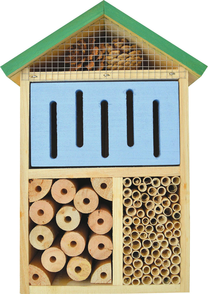 Four Chamber Beneficial Insect House